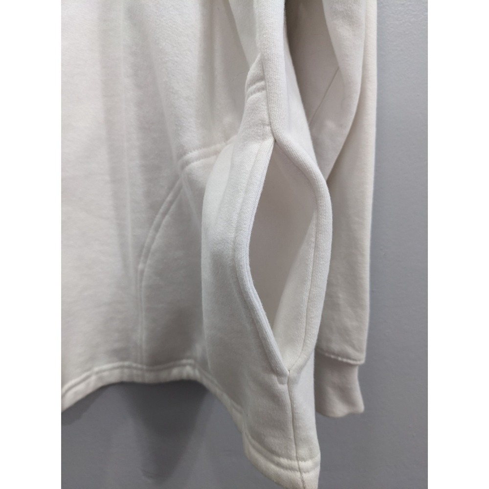 Isaac's‎ DESIGNS Sweatshirt Jacket Zip Embellished Sparkly Rhinestones White 1XL - Picture 8 of 16